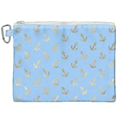 Gold Anchors Long Live   Canvas Cosmetic Bag (xxl) by ConteMonfrey