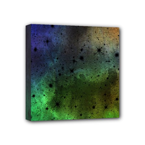 Tye Dye Vibing Mini Canvas 4  X 4  (stretched) by ConteMonfrey