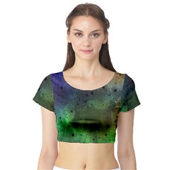 Tye Dye Vibing Short Sleeve Crop Top by ConteMonfrey