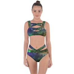 Tye Dye Vibing Bandaged Up Bikini Set  by ConteMonfrey