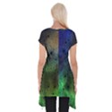 Tye Dye Vibing Short Sleeve Side Drop Tunic View2