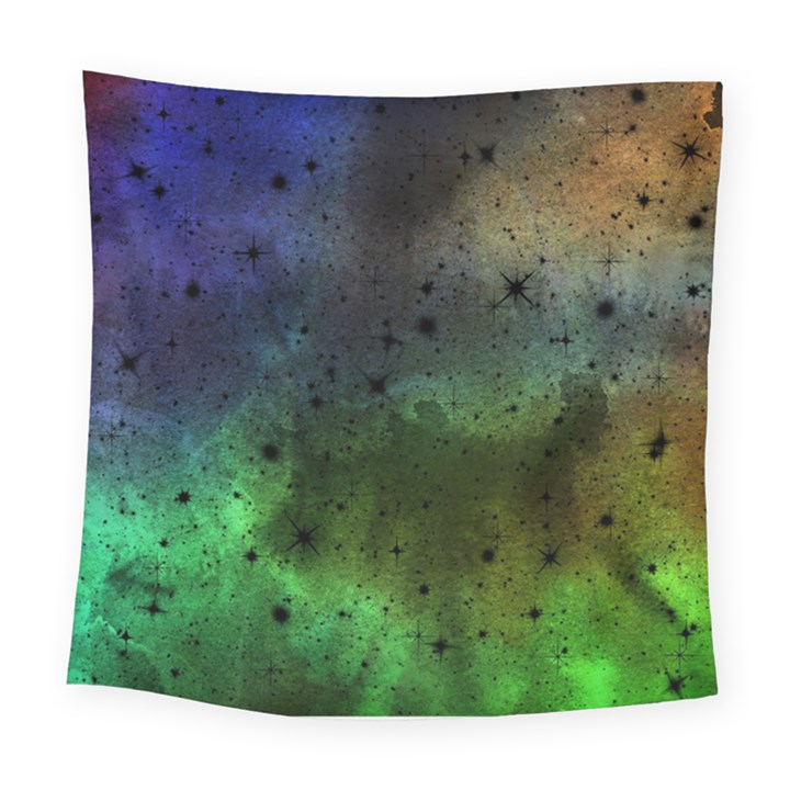 Tye Dye Vibing Square Tapestry (Large)