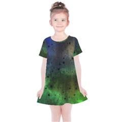 Tye Dye Vibing Kids  Simple Cotton Dress by ConteMonfrey