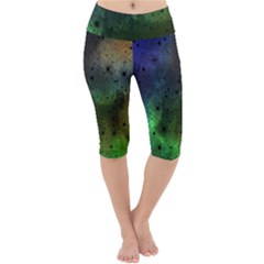 Tye Dye Vibing Lightweight Velour Cropped Yoga Leggings by ConteMonfrey