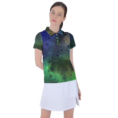 Tye Dye Vibing Women s Polo Tee by ConteMonfrey