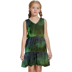 Tye Dye Vibing Kids  Sleeveless Tiered Mini Dress by ConteMonfrey