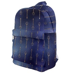 Trident On Blue Ocean  Classic Backpack by ConteMonfrey