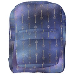 Trident On Blue Ocean  Full Print Backpack by ConteMonfrey