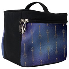 Trident On Blue Ocean  Make Up Travel Bag (big) by ConteMonfrey