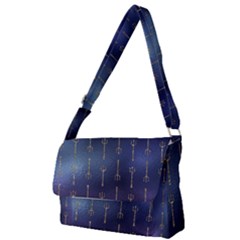 Trident On Blue Ocean  Full Print Messenger Bag (s) by ConteMonfrey