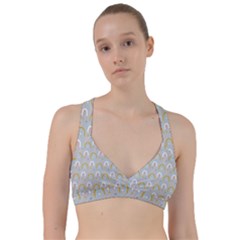 Rainbow Pattern Sweetheart Sports Bra by ConteMonfrey