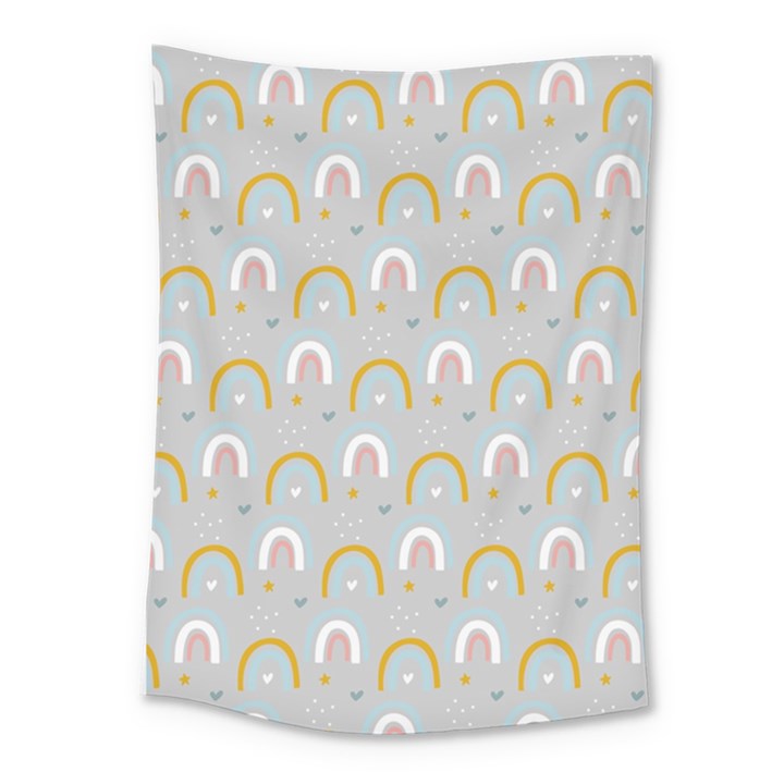 Rainbow pattern Medium Tapestry