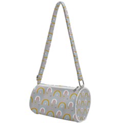 Rainbow Pattern Mini Cylinder Bag by ConteMonfrey