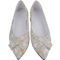 Rainbow Pattern Women s Bow Heels by ConteMonfrey