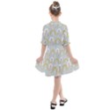 Rainbow pattern Kids  All Frills Chiffon Dress View2