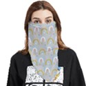 Rainbow pattern Face Covering Bandana (Triangle) View1