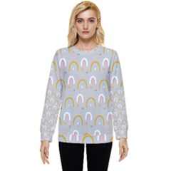 Rainbow Pattern Hidden Pocket Sweatshirt by ConteMonfrey