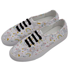 Unicorns Rainbow Men s Classic Low Top Sneakers by ConteMonfrey