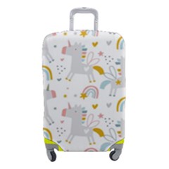 Unicorns Rainbow Luggage Cover (small) by ConteMonfrey