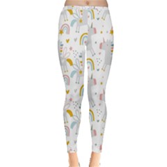 Unicorns Rainbow Inside Out Leggings by ConteMonfrey