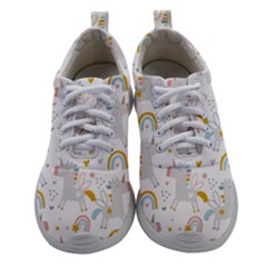 Unicorns Rainbow Women Athletic Shoes by ConteMonfrey