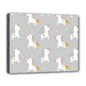 Cute unicorns Deluxe Canvas 20  x 16  (Stretched) View1