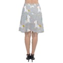 Cute unicorns Chiffon Wrap Front Skirt View2