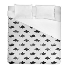 Cute Small Sharks   Duvet Cover (full/ Double Size) by ConteMonfrey