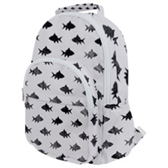 Cute Small Sharks   Rounded Multi Pocket Backpack by ConteMonfrey