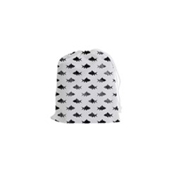 Cute Small Sharks   Drawstring Pouch (xs) by ConteMonfrey