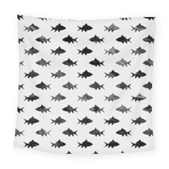 Cute Small Sharks   Square Tapestry (large) by ConteMonfrey