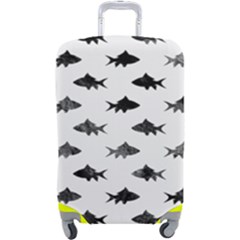 Cute Small Sharks   Luggage Cover (large) by ConteMonfrey