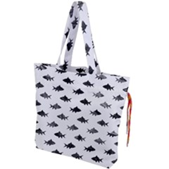 Cute Small Sharks   Drawstring Tote Bag by ConteMonfrey