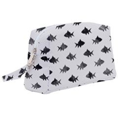 Cute Small Sharks   Wristlet Pouch Bag (large) by ConteMonfrey