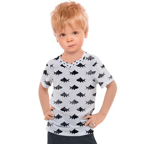 Cute Small Sharks   Kids  Sports Tee by ConteMonfrey