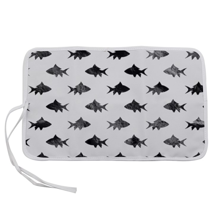 Cute Small Sharks   Pen Storage Case (M)