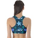 Whale and starfish  Sports Bra View2