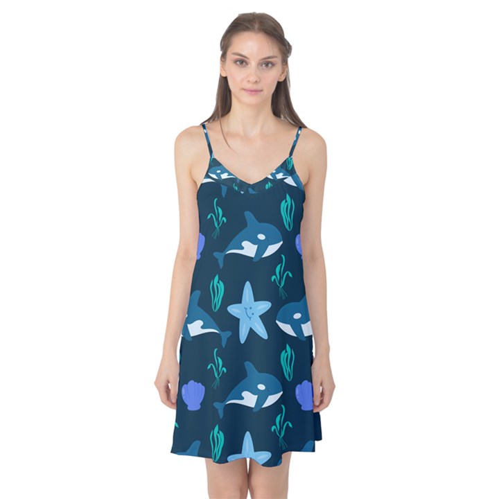 Whale and starfish  Camis Nightgown 