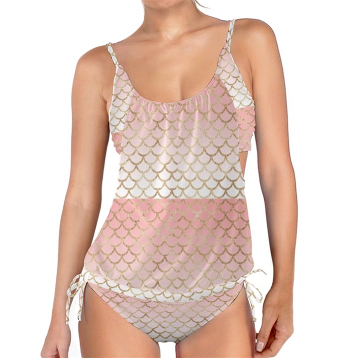 Mermaid Ombre Scales  Tankini Set