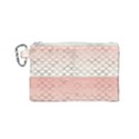 Mermaid Ombre Scales  Canvas Cosmetic Bag (Small) View1