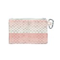 Mermaid Ombre Scales  Canvas Cosmetic Bag (Small) View2