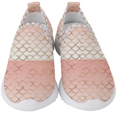 Mermaid Ombre Scales  Kids  Slip On Sneakers by ConteMonfrey