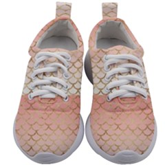 Mermaid Ombre Scales  Kids Athletic Shoes by ConteMonfrey