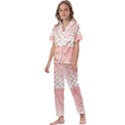 Mermaid Ombre Scales  Kids  Satin Short Sleeve Pajamas Set View1