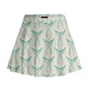 Blue Mermaid Tail Clean Mini Flare Skirt View1