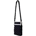 Blue Mermaid Tail Black Neon Multi Function Travel Bag View2