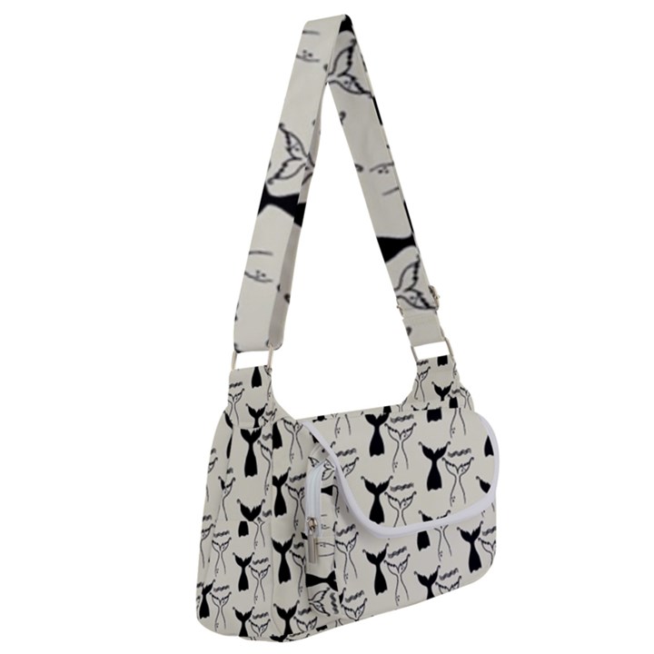 Black And White Mermaid Tail Multipack Bag