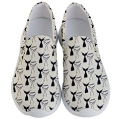 Black And White Mermaid Tail Men s Lightweight Slip Ons by ConteMonfrey