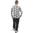 Black And White Mermaid Tail Men s Pique Long Sleeve Tee View2