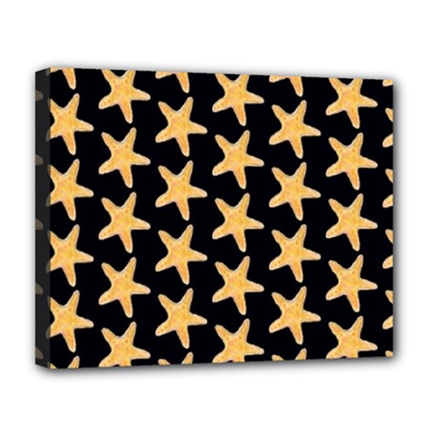 Starfish Minimalist  Deluxe Canvas 20  X 16  (stretched) by ConteMonfrey